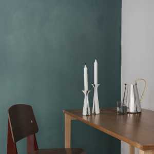 Stelton - Unified Kerzenständer H 21 cm, weiß