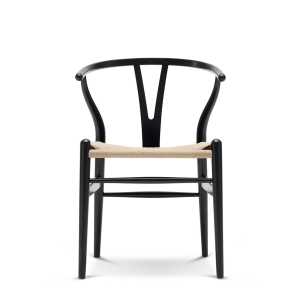 Stuhl CH24 Wishbone Chair Eiche schwarz