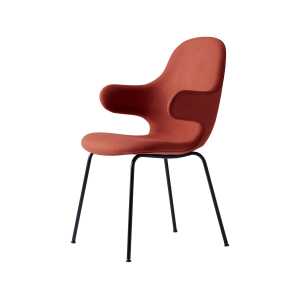 &Tradition Catch JH15 Stuhl Divina 584 red-schwarz Stahl lackiert