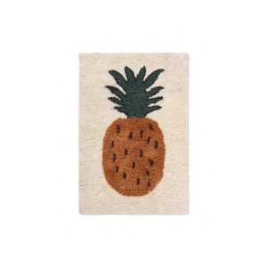 ferm LIVING - Fruiticana Teppich ""Ananas"""", 80 x 120 cm"