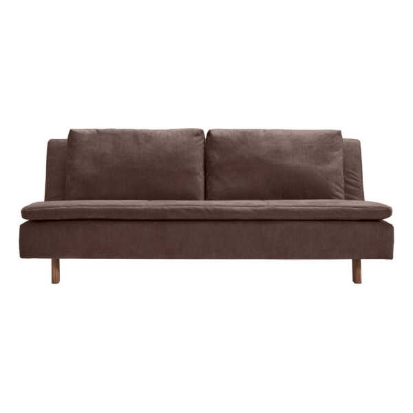 Carryhome SCHLAFSOFA Dunkelbraun
