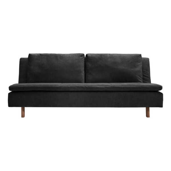 Carryhome SCHLAFSOFA Schwarz
