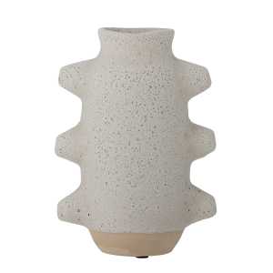 Bloomingville - Birka Vase, H 23 cm, weiß
