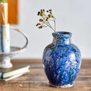 Bloomingville - Nimue Vase, blau