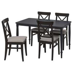 DANDERYD / INGOLF Tisch und 4 Stühle