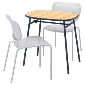 DUVSKÄR / DUVSKÄR Tisch und 2 Stühle