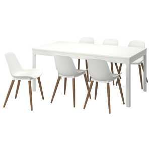 EKEDALEN / GRÖNSTA Tisch und 6 Stühle