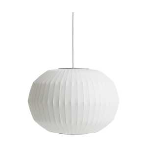 HAY Nelson Bubble Angled sphere Pendelleuchte S Off white