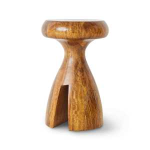 HKliving - Wooden Hocker, chestnut