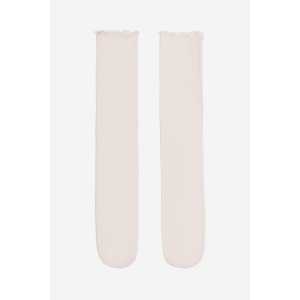 H&M Glitzernde Meshstrümpfe Puderrosa, Socken in Größe One Size. Farbe: Powder pink