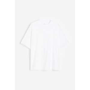 H&M T-Shirt in Oversized Fit Weiß Größe M. Farbe: White