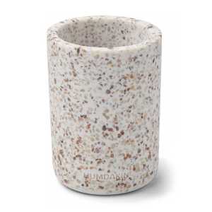 Humdakin Humdakin Terrazzo Vase Ø10cm White-brown