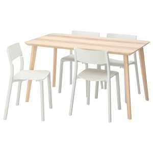 LISABO / JANINGE Tisch und 4 Stühle