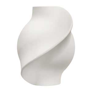 Louise Roe Pirout Vase 01 22cm Raw White