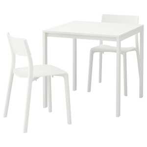 MELLTORP / JANINGE Tisch und 2 Stühle