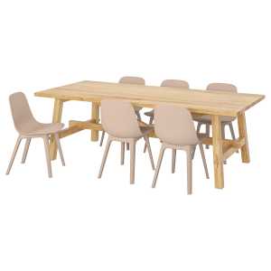 MÖCKELBY / ODGER Tisch und 6 Stühle