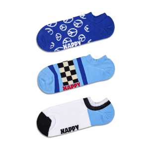 Marineblauer 3er-Pack Peace Socken zum Ausgehen