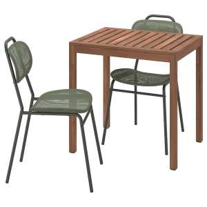NÄMMARÖ / ENSHOLM Tisch und 2 Stühle
