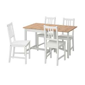 PINNTORP / STEFAN Tisch und 4 Stühle