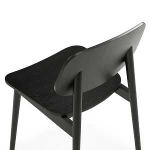 Studio Zondag - Baas Dining Chair Solid and Veneer, Eiche schwarz
