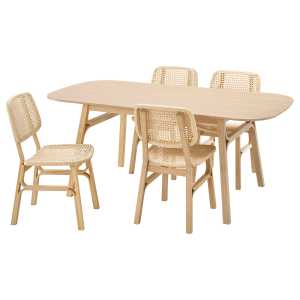 VOXLÖV / VOXLÖV Tisch und 4 Stühle