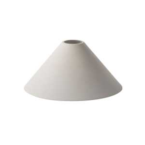 ferm LIVING Collect Lampenschirm Cone Light grey (hellgrau)