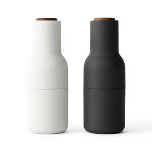 Audo Copenhagen Bottle Grinder Gewürzmühle 2er Pack Ash-carbon