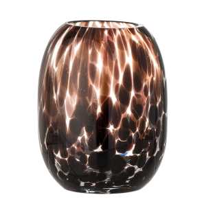 Bloomingville - Crister Vase, H 17 cm, braun