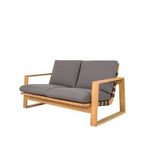 Cane-line Endless Soft 2-Sitzer Sofa Teak Cane-Line AirTouch Grey