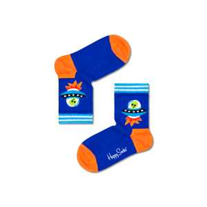 Crew Socken Kinder Ufo in Blau | Happy Socks