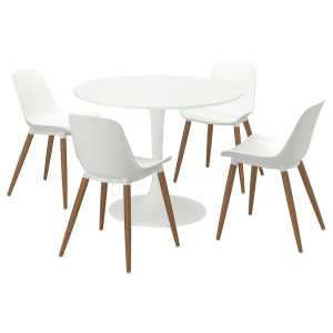 DOCKSTA / GRÖNSTA Tisch und 4 Stühle
