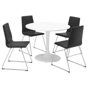 DOCKSTA / LILLÅNÄS Tisch und 4 Stühle