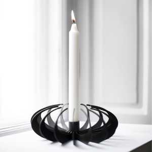 Design House Stockholm - Shadow Kerzenhalter, schwarz