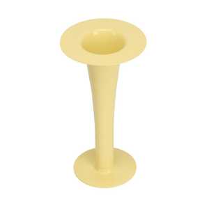 Design Letters Trumpet 2-in-1 Vase und Kerzenständer 24 cm Yellow