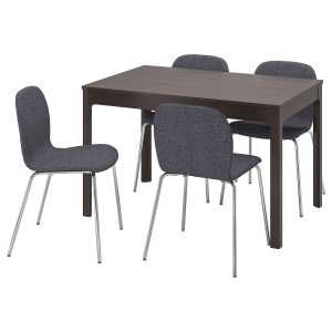 EKEDALEN / KARLPETTER Tisch und 4 Stühle