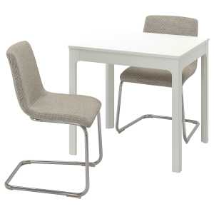 EKEDALEN / LUSTEBO Tisch und 2 Stühle