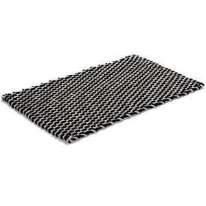 Etol Design Rope Teppich schwarz 50 x 80cm