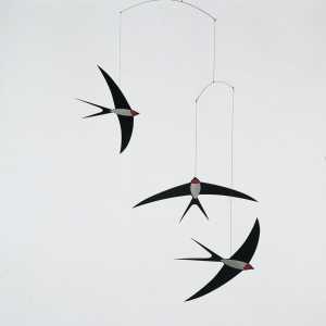 Flensted Mobiles - Flying Swallows Mobile 5