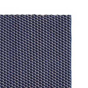 HAY Channel Teppich Blau-weiß 60 x 200cm
