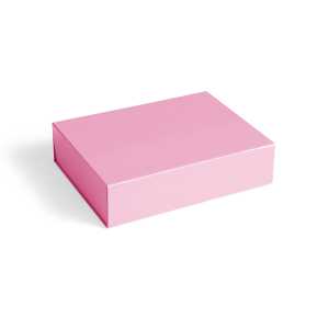HAY Colour Storage S Box mit Deckel 25,5 x 33cm Light pink