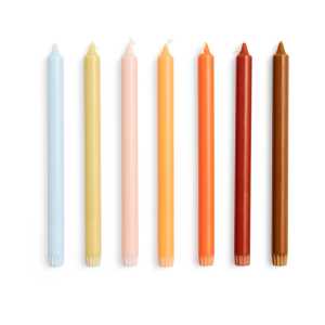 HAY Gradient Candle Kerze 7er Pack Rainbow