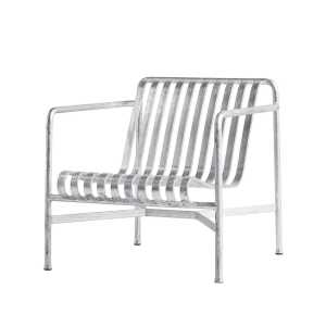 HAY Palissade Low Lounge-Sessel Hot galvanized