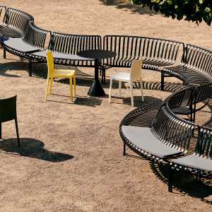 HAY - Palissade Park Dining Bench Sitzkissen, In, olive