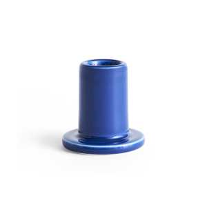 HAY Tube Kerzenhalter 5cm Blue