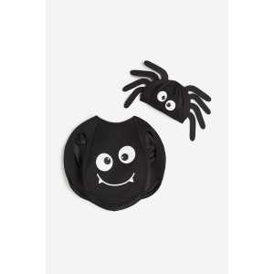 H&M 2-teiliges Halloween-Verkleidungsset Schwarz, Kleider in Größe 86/92. Farbe: Black