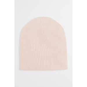 H&M Feinstrickmütze aus Wolle Helles Puderrosa, Mützen in Größe 128/146. Farbe: Light powder pink