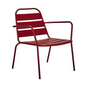 House Doctor Helo Lounge-Sessel Rot