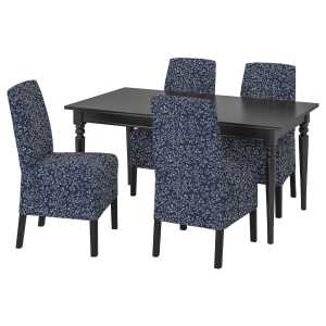 INGATORP / BERGMUND Tisch und 4 Stühle