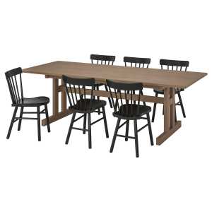 KLIMPFJÄLL / NORRARYD Tisch und 6 Stühle