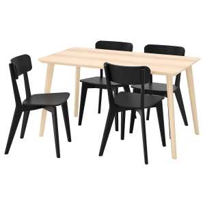 LISABO / LISABO Tisch und 4 Stühle